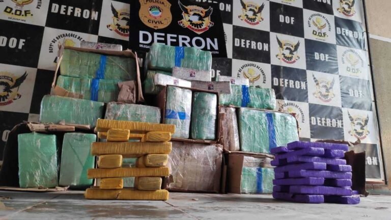 DOURADOS – Polícia Civil apreende 395 kg de maconha  como destino A São Paulo