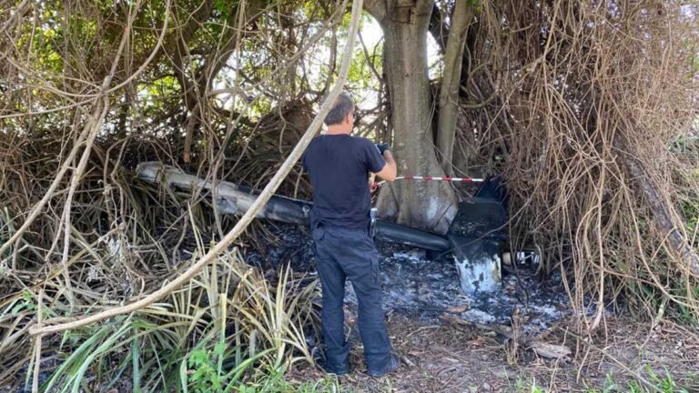 Veja os vídeos – Polícia Civil investiga queda de helicóptero em MS e identifica manipulação do local