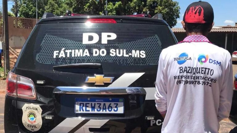 Fátima do Sul – Suspeito de roubo a farmácia é preso e indiciado pela Polícia Civil