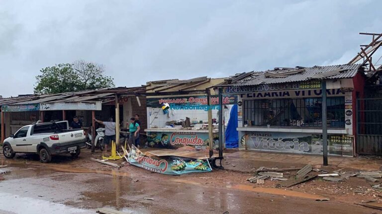 Temporal causa destruição em Rondônia [VEJA O VÍDEO]