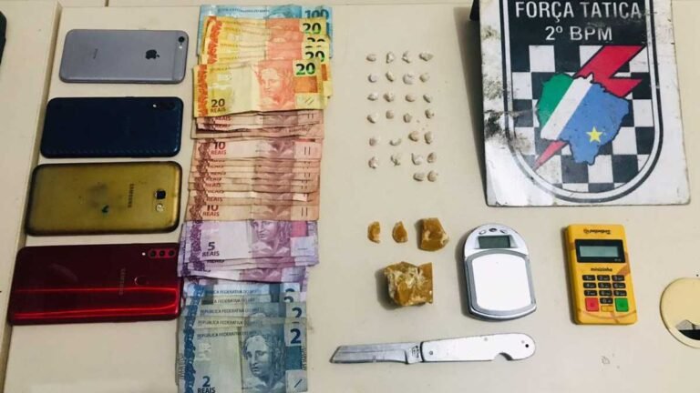 PM prende casal por Tráfico de Drogas e Corrupção de Menores em MS