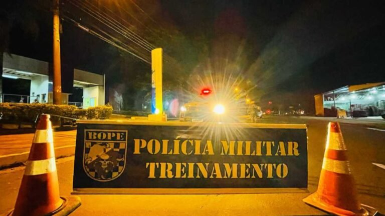 VEJA VÍDEO – Parece cena de filme, policiais realizaram treinamento de 4 horas de duração em MS