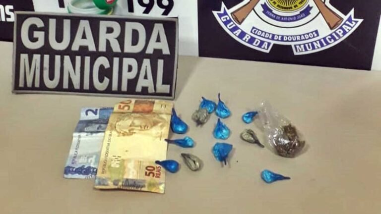 Cachoeirinha – Traficante é preso pela Guarda Municipal em Dourados