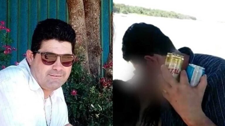 Mãe de criança beijada em barco diz se arrependida de postar vídeo após homem ser executado