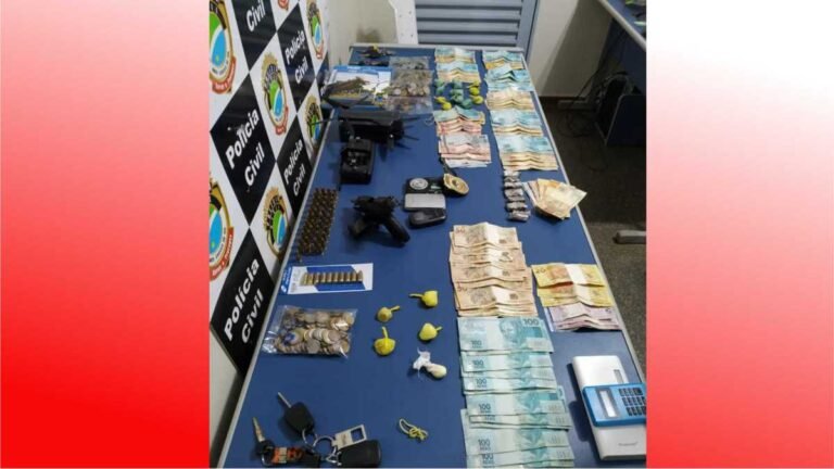 Policiais civis cumprem cinco mandados de prisão por tráfico de drogas em MS