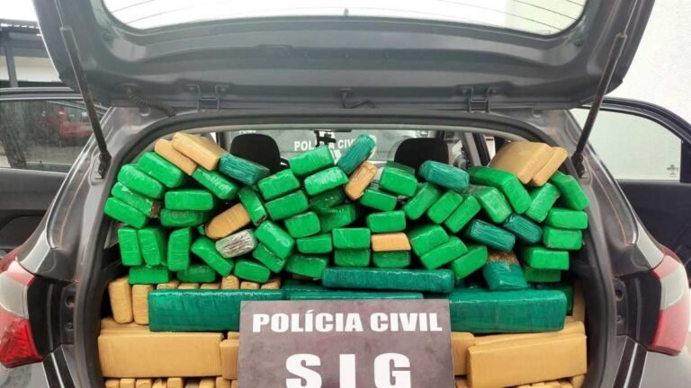 Polícia Civil prende três pessoas por tráfico de drogas interestadual e receptação