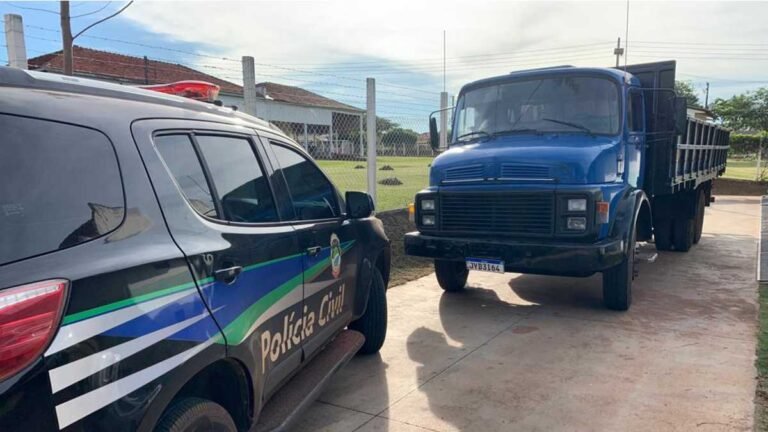 Foi preso pela Polícia Civil um caminhão com mais de uma tonelada de drogas
