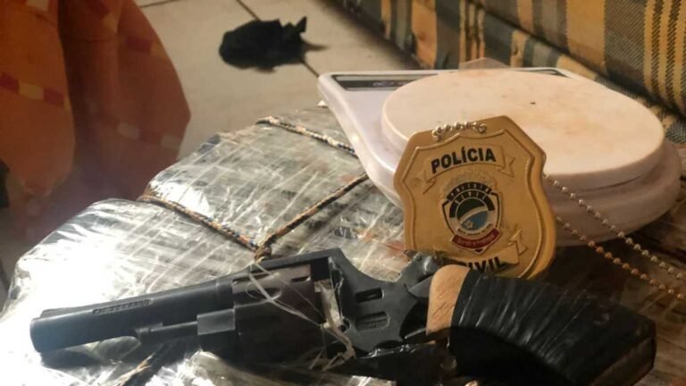 Jardim Santa Felicidade – Homem é preso por tráfico de drogas e posse irregular de arma de fogo em Dourados