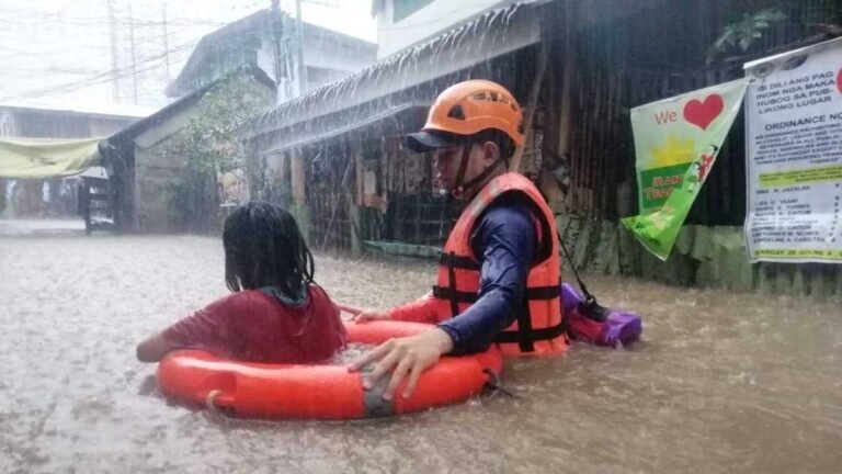 Tempestades com ventos que chega 240 km/h obriga milhares de família a saírem de casa nas Filipinas