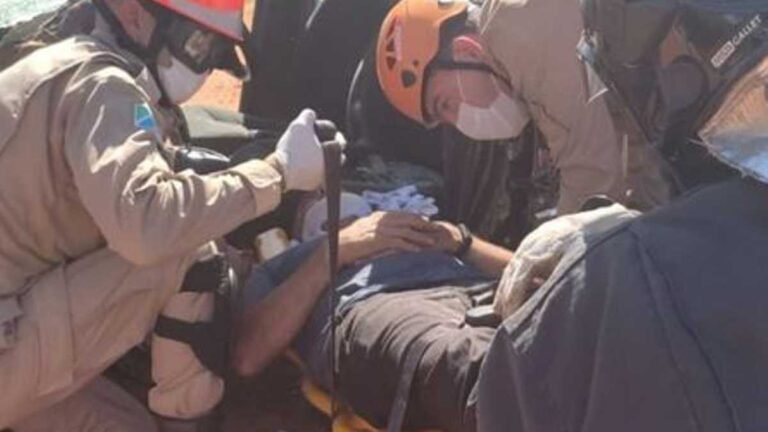 Van que saia de Dourados com oito pacientes se envolve em acidente na BR-376