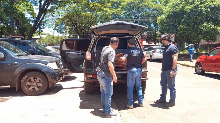 Flor de Maio – Suspeito de furto e tentar atirar na cabeça de policial civil é preso em Dourados