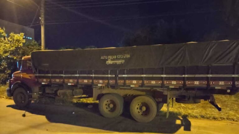 Caminhão roubado em Dourados é recuperado em Ponta Porã