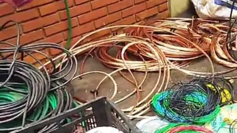 Cabeceira Alegre – Policia investiga produtos novos em sucata durante operação