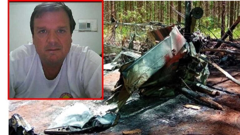 Morreu na capital o piloto de avião agrícola que caiu em Bataguassu