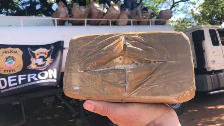 DOURADOS – Polícia Civil apreende mais de 200kg de pasta base de cocaína