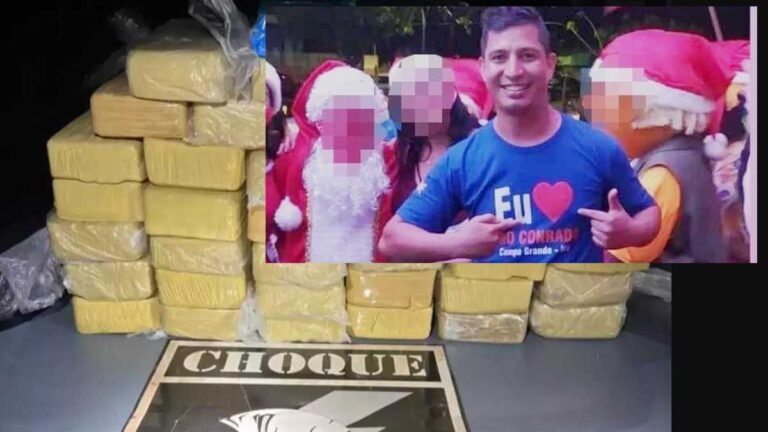 Assessor de vereador e preso com mais de 40 quilos de cocaína