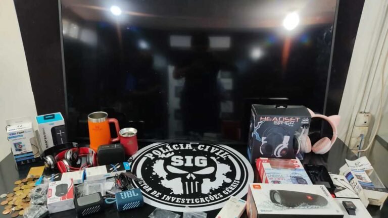 Dourados – Polícia Civil esclarece furto a loja de celulares