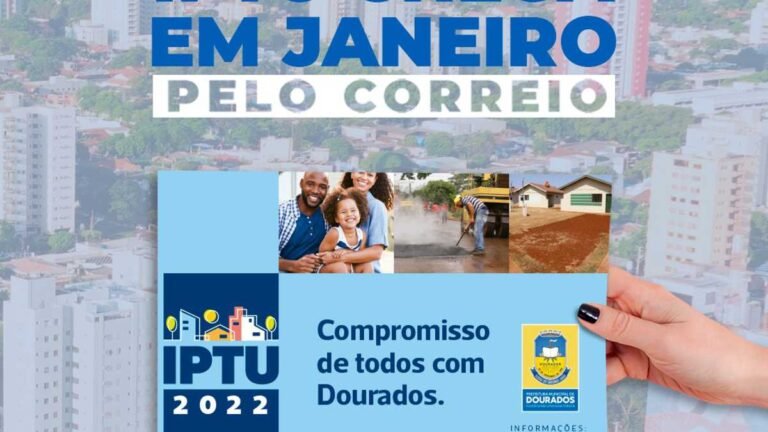 Prefeitura dá início a entrega dos carnês do IPTU 2022