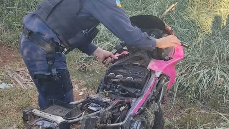 Cachoeirinha – CBR 600 furtada é localizada pela  Guarda Municipal