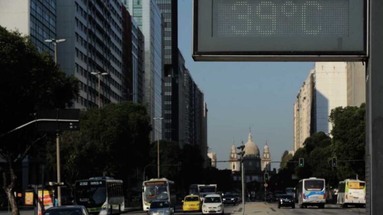 Cidade do Rio de Janeiro bate recorde de temperatura e sensação térmica chegou a 50,8°C