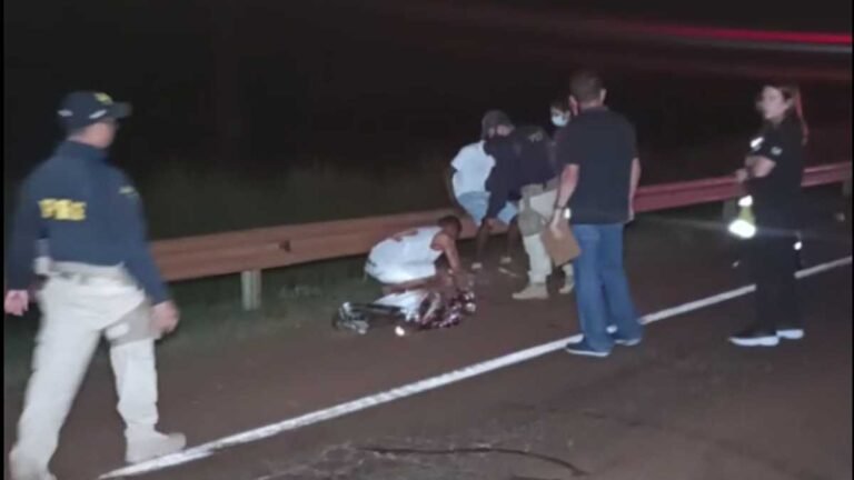 Adolescente de 13 anos e jovem de 27 morrem em acidente na BR-163 sentido Parque