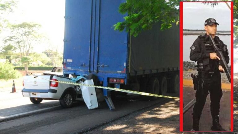 Policial Militar de 25 anos morre em acidente na BR-267 em Bataguassu