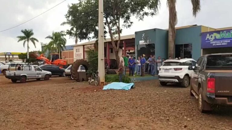 Dono de borracharia é morto a tiros (após briga por telefone eles resolveram se encontrar)