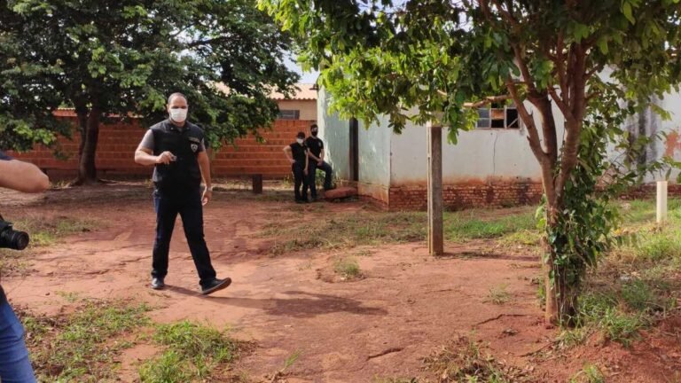 Polícia civil realiza reprodução simulada em caso de feminicídio de adolescente em Ivinhema