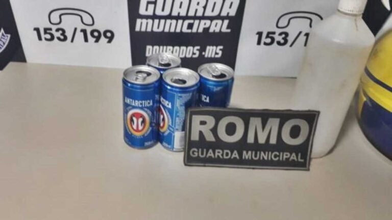 Nova Dourados –  Conselho Tutelar e GMD flagram adolescente de 16 anos ingerindo bebida alcoólica