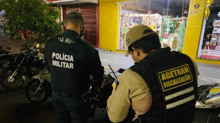 “inferninho” – Operação conjunta coíbe crimes de trânsito, algazarra e bebedeira na área do “inferninho” em Dourado