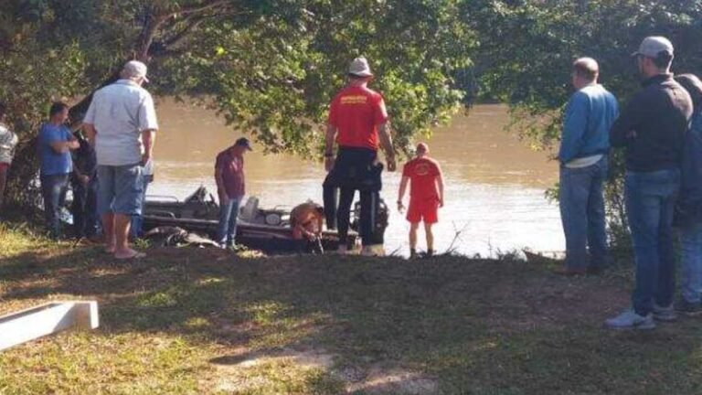 Homem cai no Rio Dourados enquanto pescava e morre afogado em Fatima do Sul