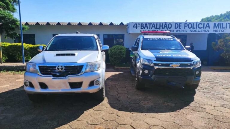 Em menos de 24h Polícia Militar  frustra dois roubos de caminhonetes