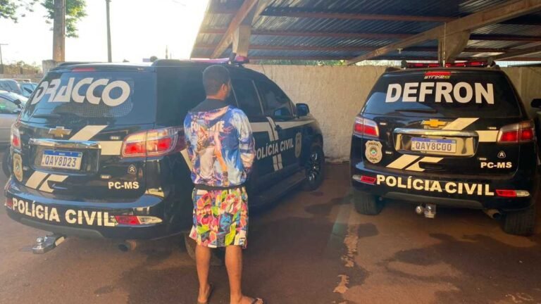 Integrante de organização criminosa de Alagoas é preso em Dourados pela Polícia Civil