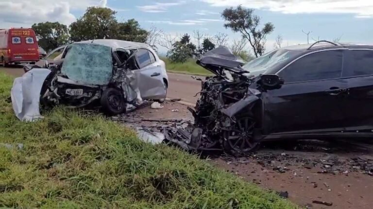 Todas as vitimas fatais de acidente em Sidrolândia foram identificadas