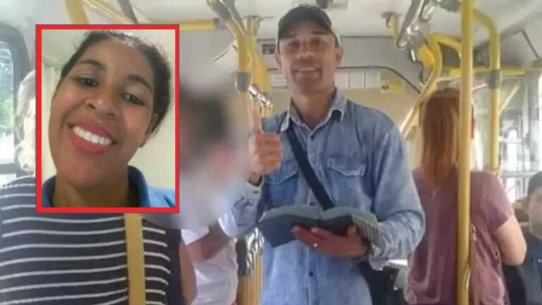 Preso homem que matou ex-esposa com 4 facadas, ele vivia com bíblia na mão em ônibus