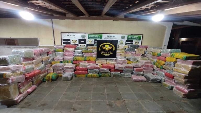 DOF apreende 5,7 toneladas de maconha no distrito de Itahum em Dourados