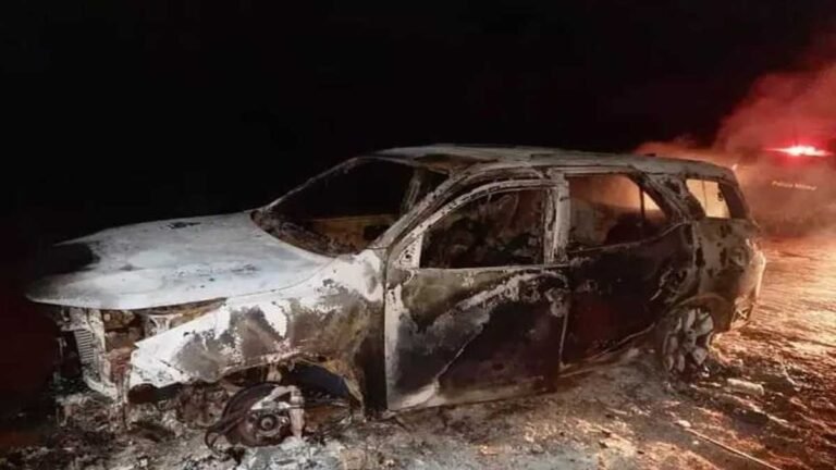 Corpos encontrados carbonizados em veículo são identificados