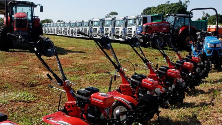 Dourados recebe maquinário agrícola de parceria entre bancada, Governo e MAPA