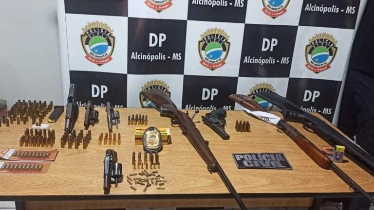 VÍDEO – Polícia Civil realiza grande operação contra diversos crimes em MS