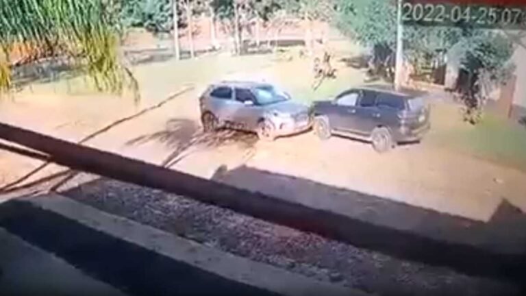 VÍDEO – Policiais escapa de emboscada feita por bandidos armados