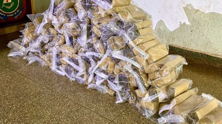 Polícia Militar do 4º BPM apreende 180 tabletes de maconha