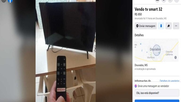 João Paulo II – Jovem entra em casa de homem que sofreu AVC rouba e posta tv nos classificados em Dourados