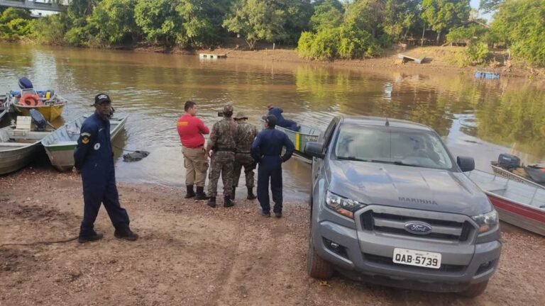 Desaparecido a dois dias após cair de embarcação em rio, Corpo é encontrado pelas equipes de resgates