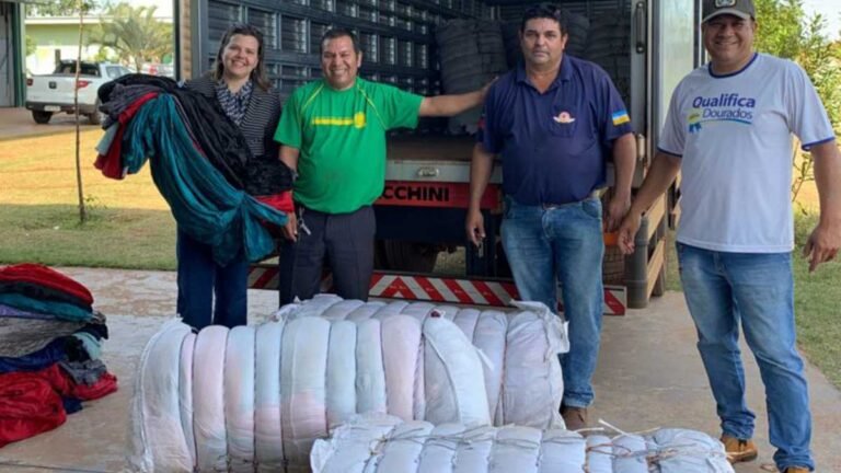 Prefeitura de Dourados recebe mais de 5 mil cobertores do Governo do Estado
