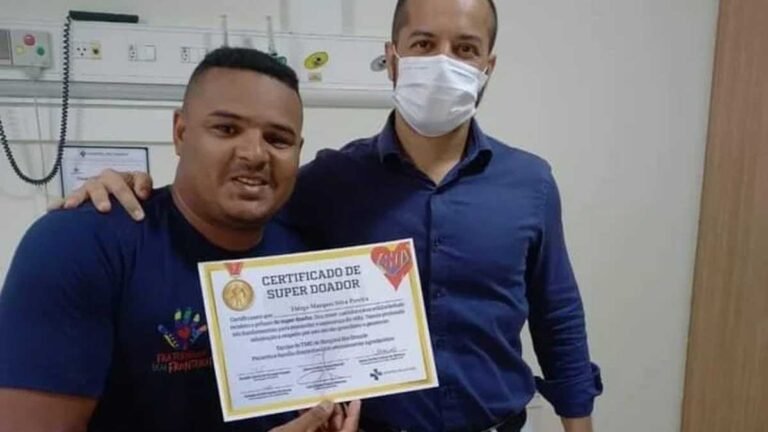 Doador do Hemosul efetiva doação de medula óssea e salva uma vida