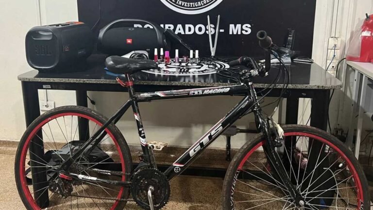 Jardim Itália – Polícia Civil recupera objetos furtados de loja de celular e salão de beleza em Dourados