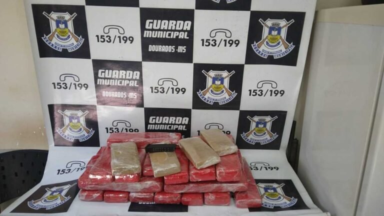 Terminal Rodoviário – Jovem é preso com maconha e carregador de pistola pela Guarda Municipal