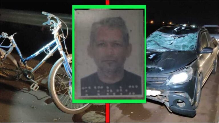 Ciclista atropelado na BR-163 em Dourados permanece em estado gravíssimo no HV