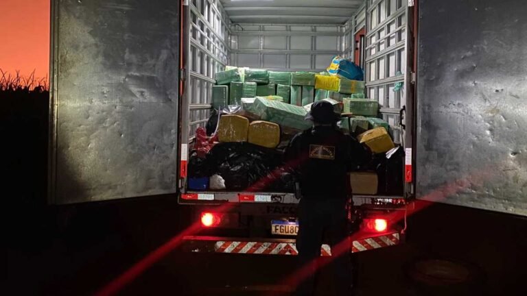 Carga de droga avaliada em 9,5 milhões, é apreendida pela PMR durante Operação Corpus Christi