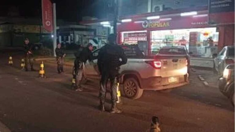 Polícia Militar intensifica fiscalização da Lei Seca em Ponta Porã